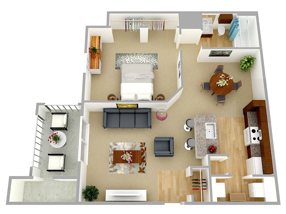 Floor Plan - Tierra (Not Pet Friendly)
