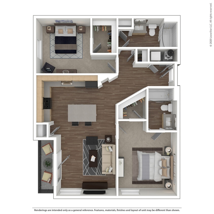 B5 3D Floor Plan - B5