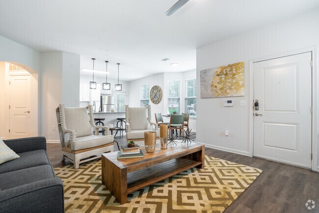 2BR, 2BA - 1298SF - Living Room - Ranch at Sienna