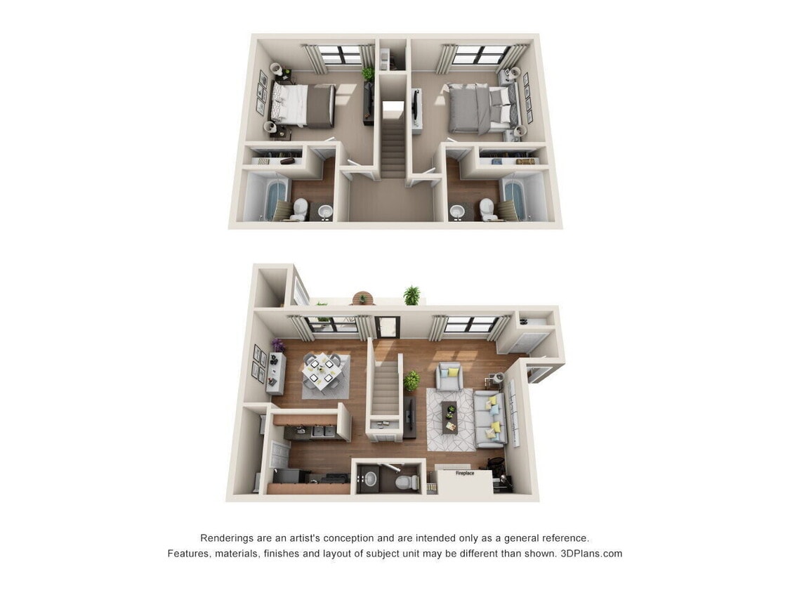 Floor Plan - B3R - Carlton Townhouse