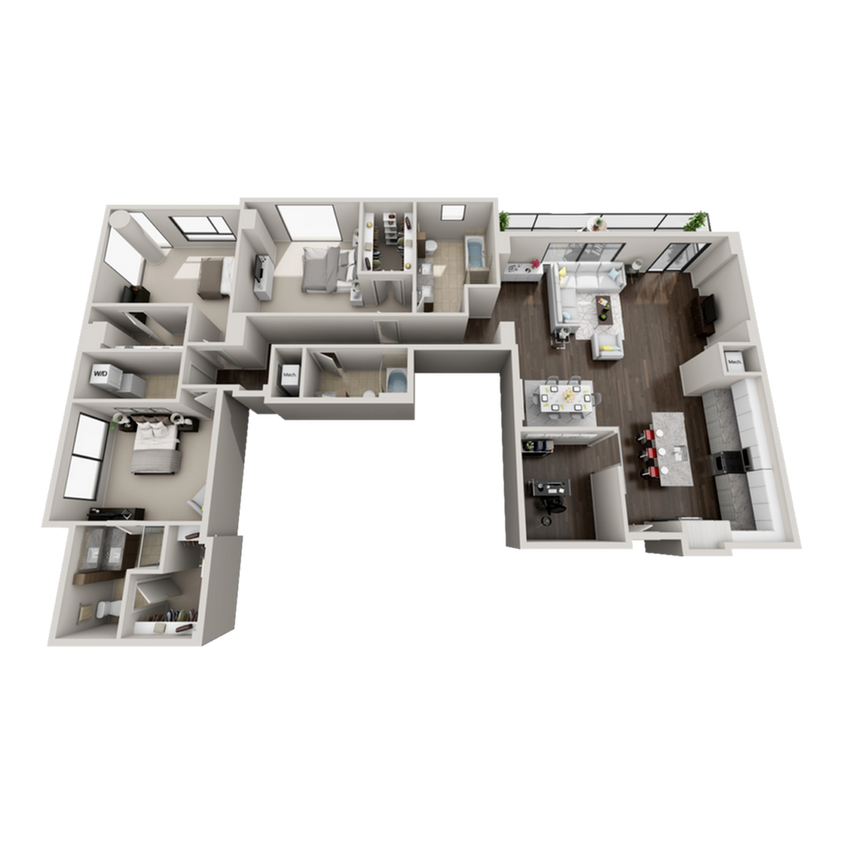C3 floor plan - The Chase