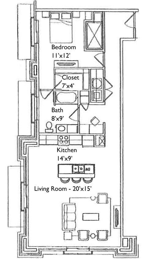 Floor Plan - Paris Plus 