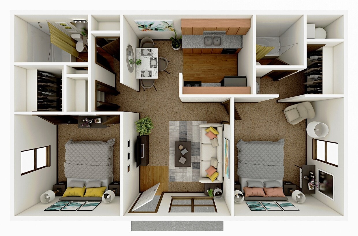 Floor Plan - 2BR/2BA_L