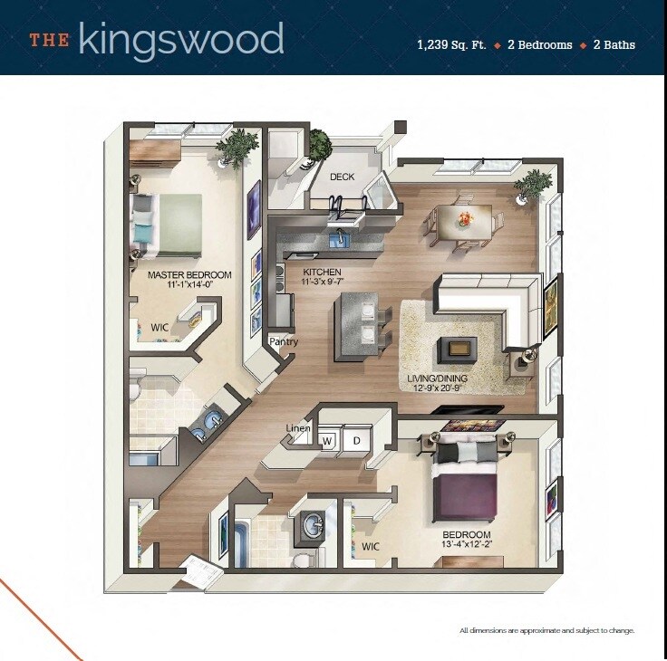 Floor Plan - The Kingswood