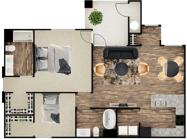 Floor Plan - Santa Cruz