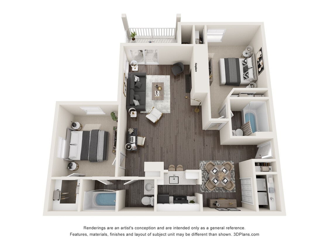 Floor Plan - The Mallard Reno Quartz B2B