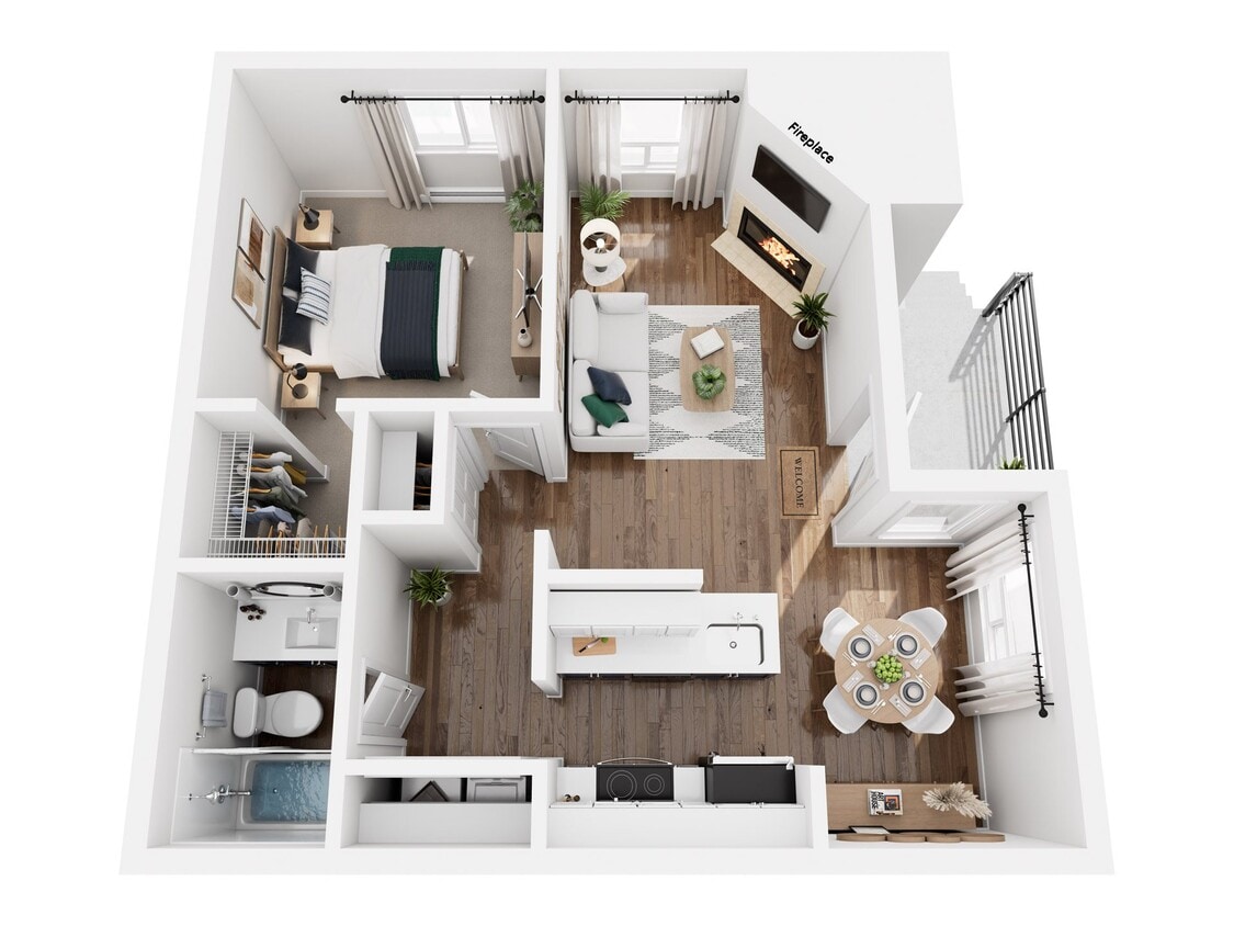 Floor Plan - Nob Hill
