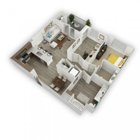 Floor Plan - Walnut