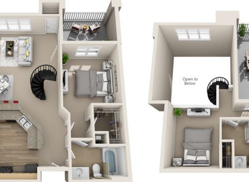 Floor Plan - Juilliard Loft