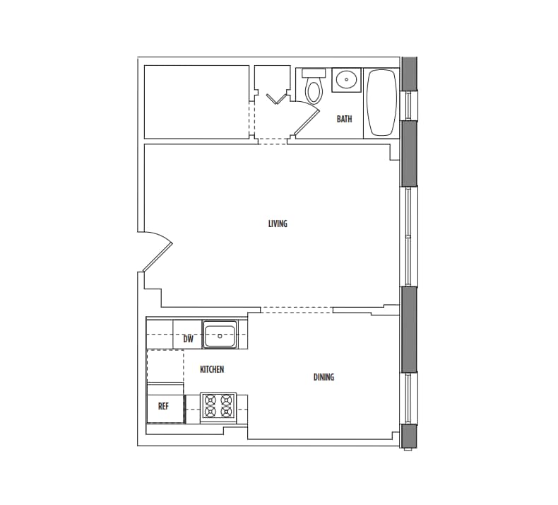 Floor Plan - S5 Non-Renovated