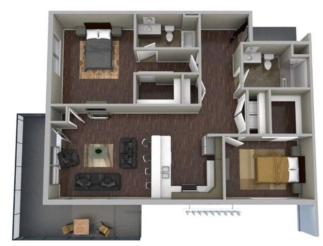Floor Plan - Lake Breeze