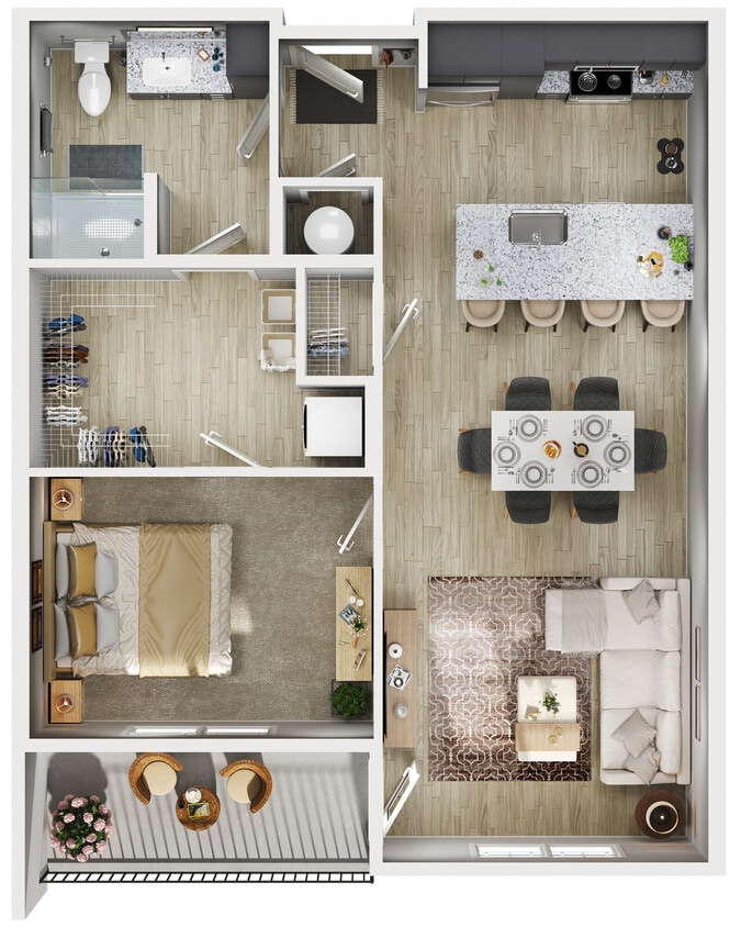 Floor Plan - Hillside
