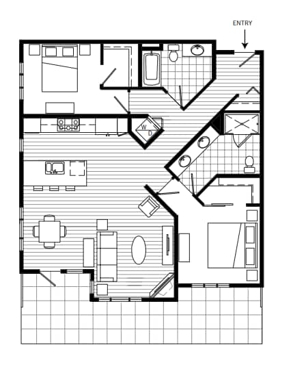 Floor Plan - Plan 2B
