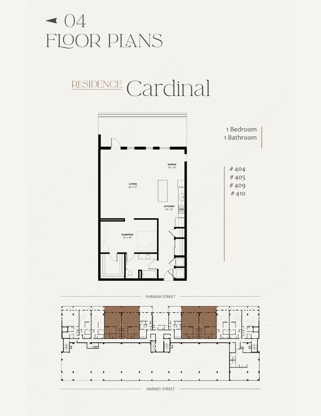 Floor Plan - Unit B3 Cardinal