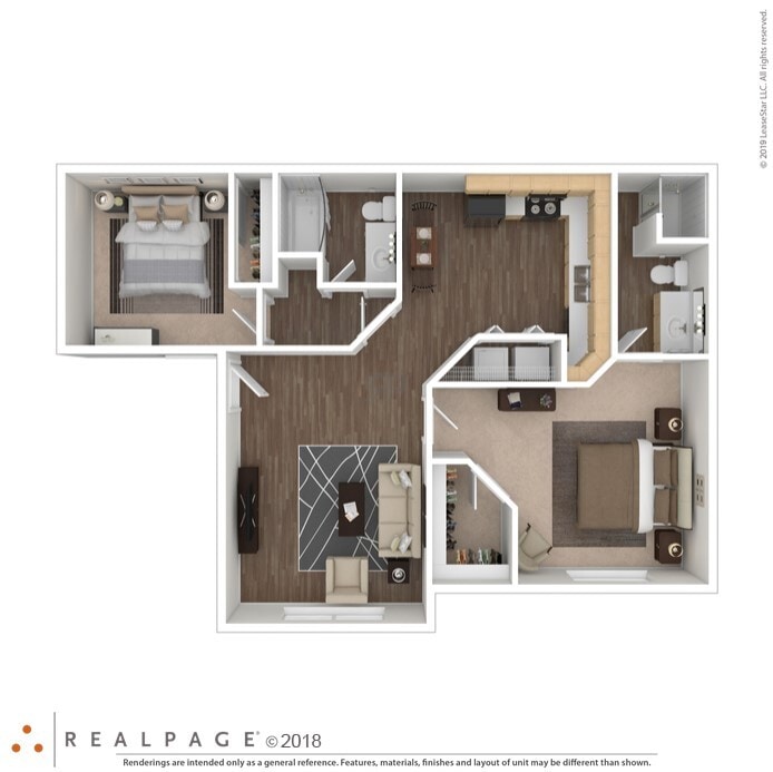 Floor Plan - 2x2