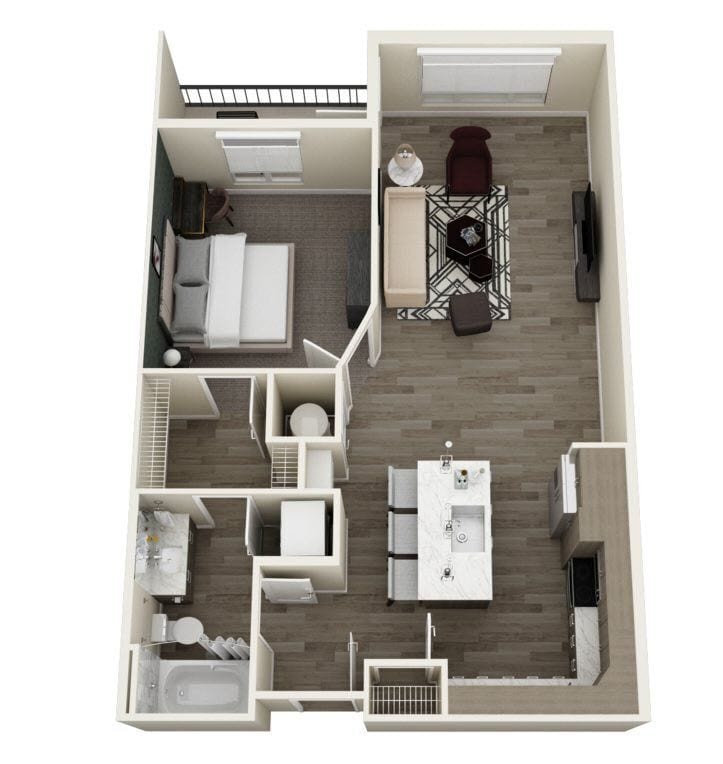 Floor Plan - A2B
