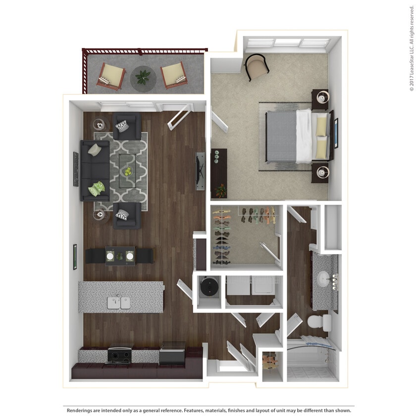 Floor Plan - A-1C