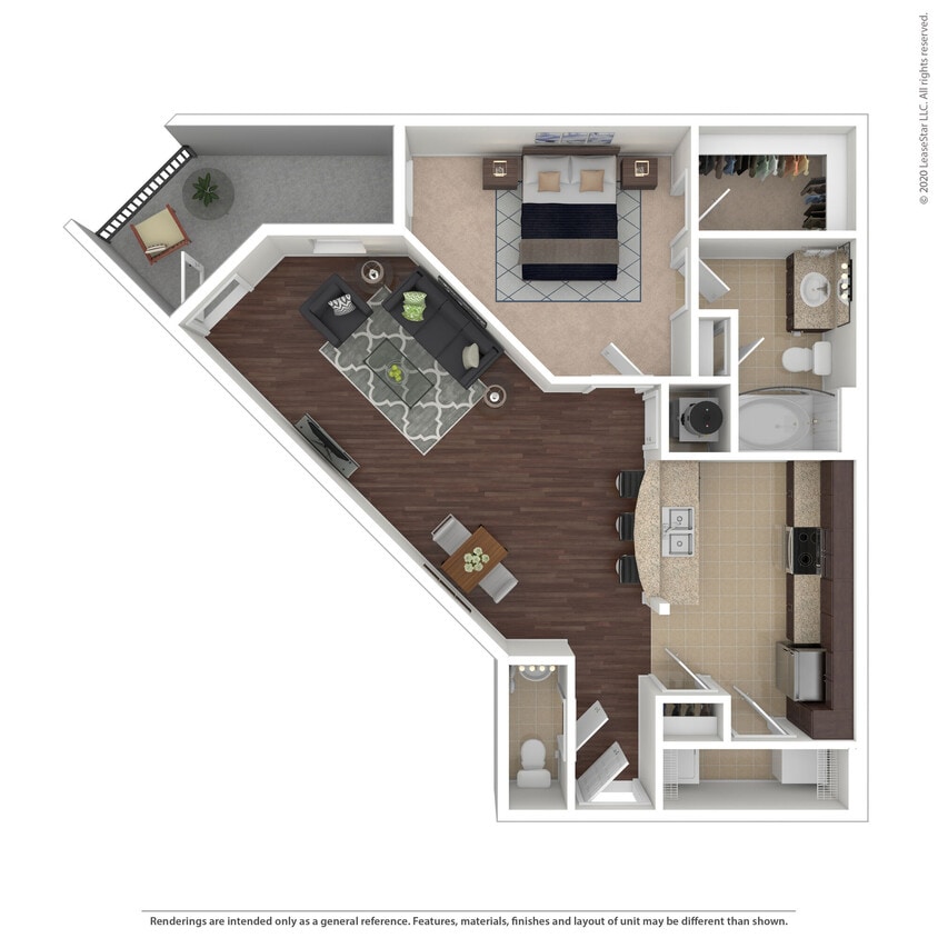 Floor Plan - 1E