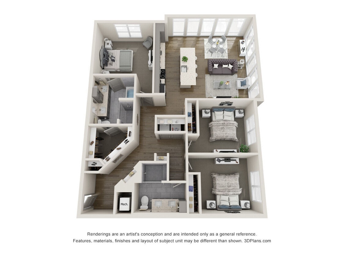 C2 floor plan Preserve at Westfields - C2