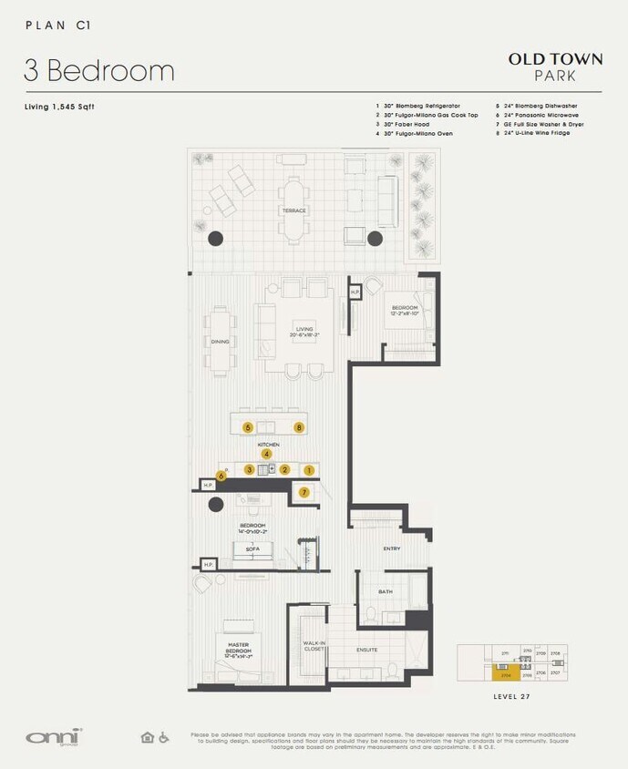 Floor Plan - Plan C1