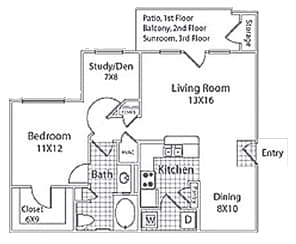 Floor Plan - 1F - Calhoun- Computer Room