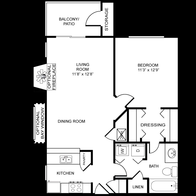 1BR/1BA - Alexandria