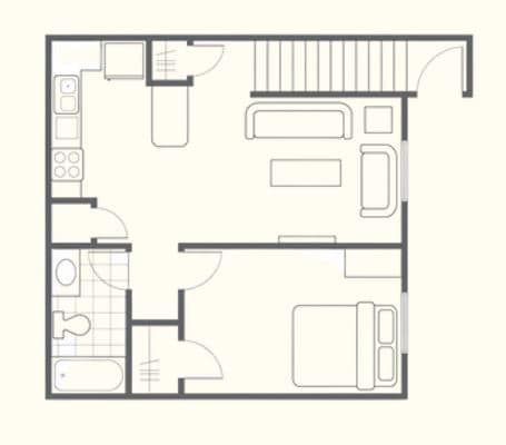 Floor Plan - OP-1X1