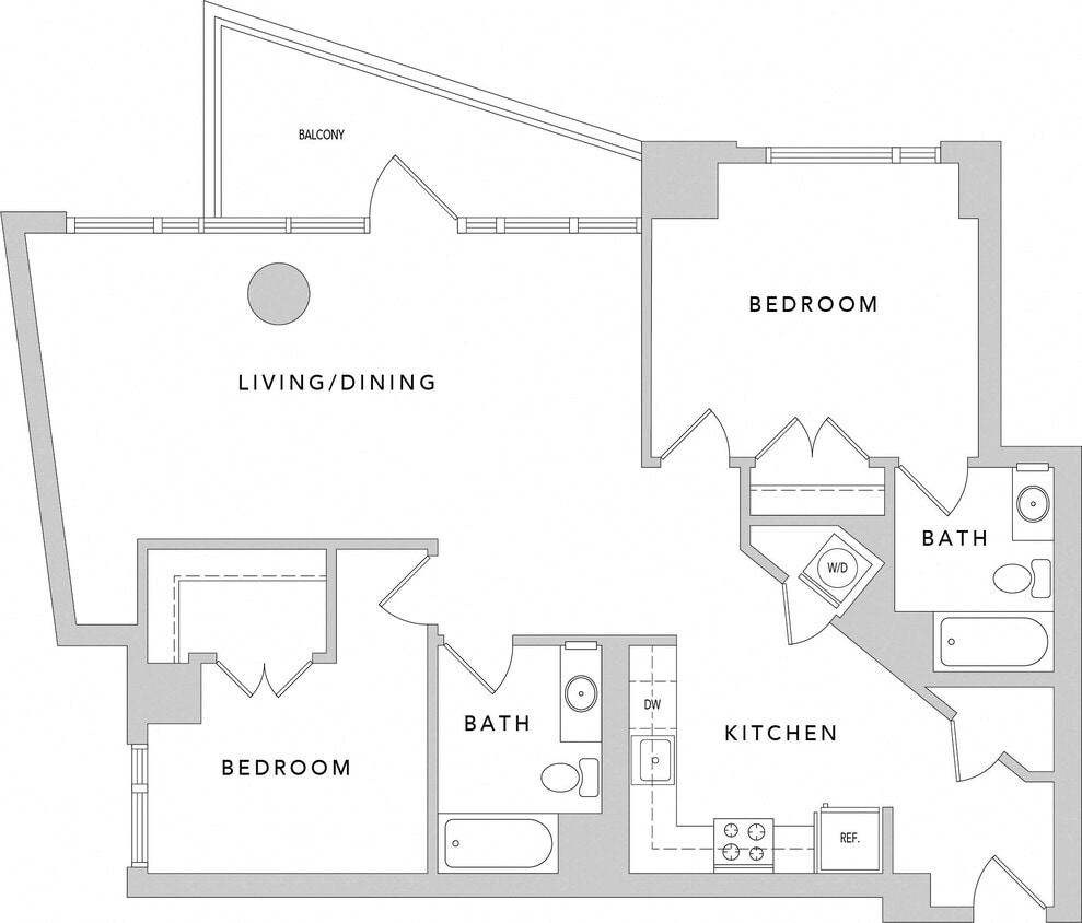 Floor Plan - 2BJ Balcony Renovation 2