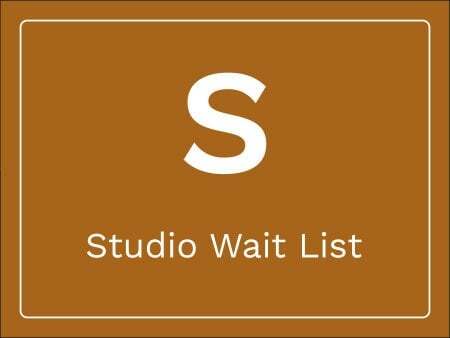 Floor Plan - Studio Wait List
