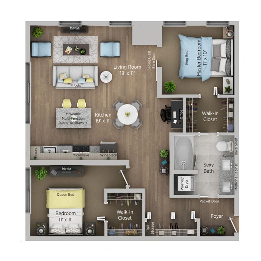 Floor Plan - B4p- Premium