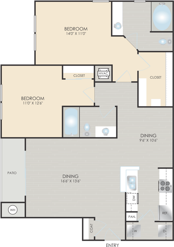 Floor Plan - Secretariat