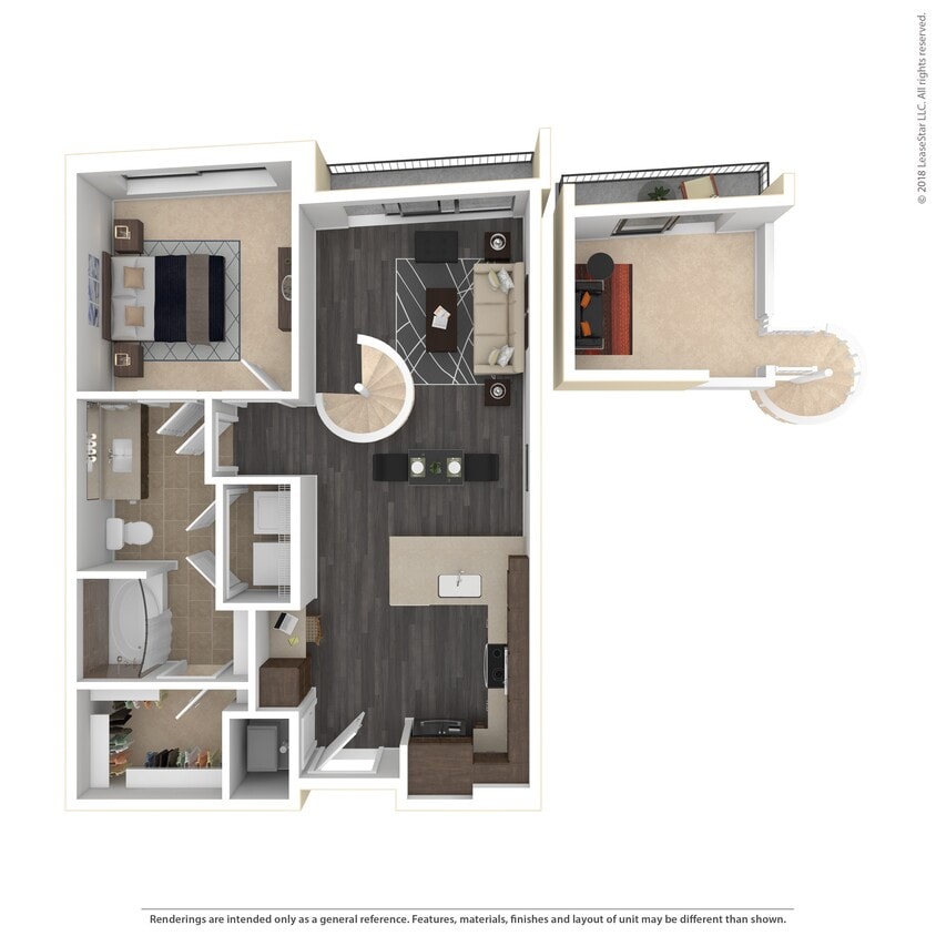 Floor Plan - 1E-Loft