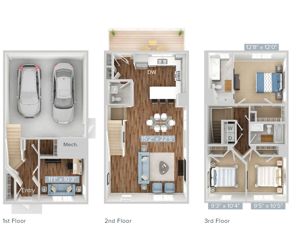 Floor Plan - C3TD-1707