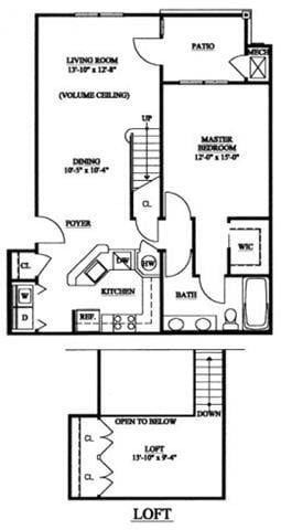 Floor Plan - The Hawthorne