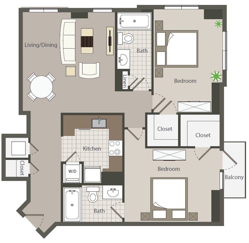 Floor Plan - 2PH2