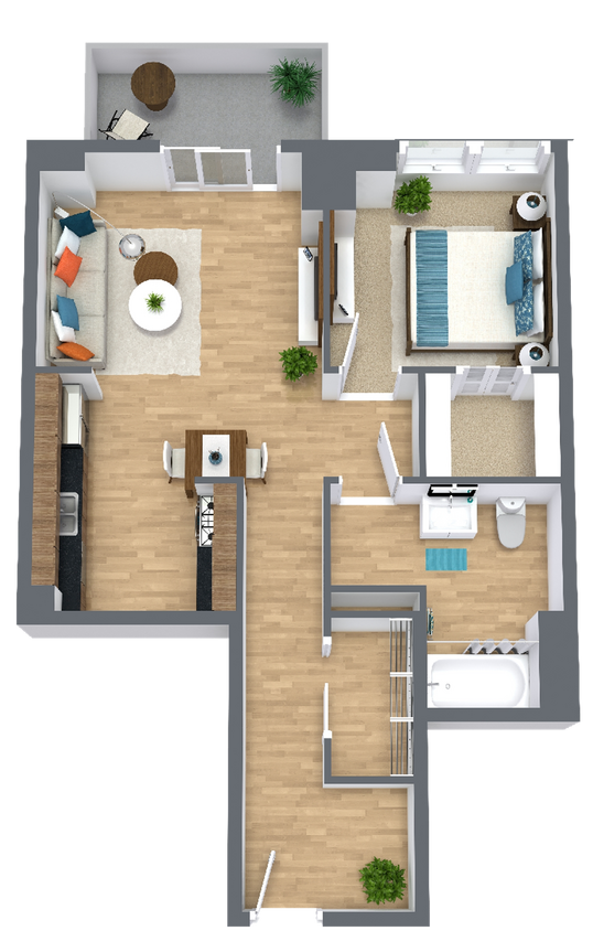 Floor Plan - PRK A3 Artisan