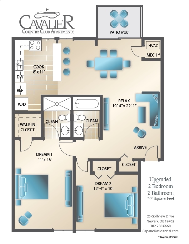 Upgraded Two Bedroom/Two Bath - 2BD