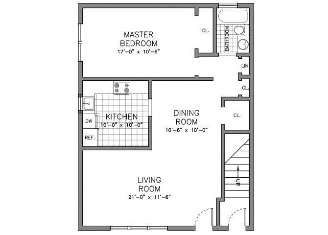 Floor Plan - RESIDENCE TYPE A 1