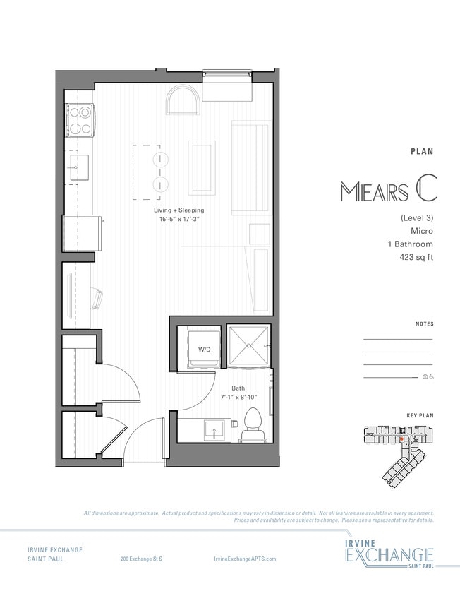 Floor Plan - Mears C lvl 3