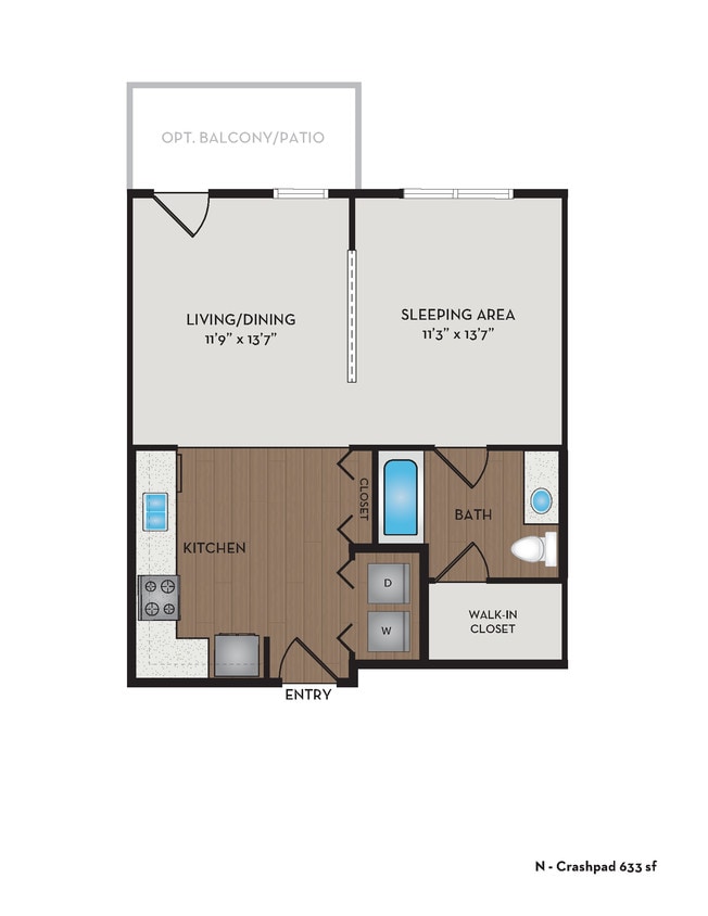 Floor Plan - Crashpad