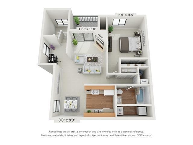 Floor Plan - THE CAMBRIDGE UPPER