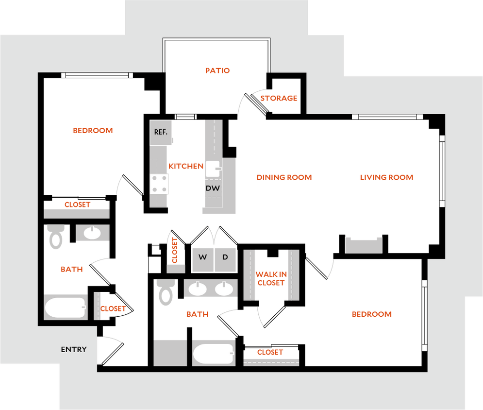 Floor Plan - Plan 2J