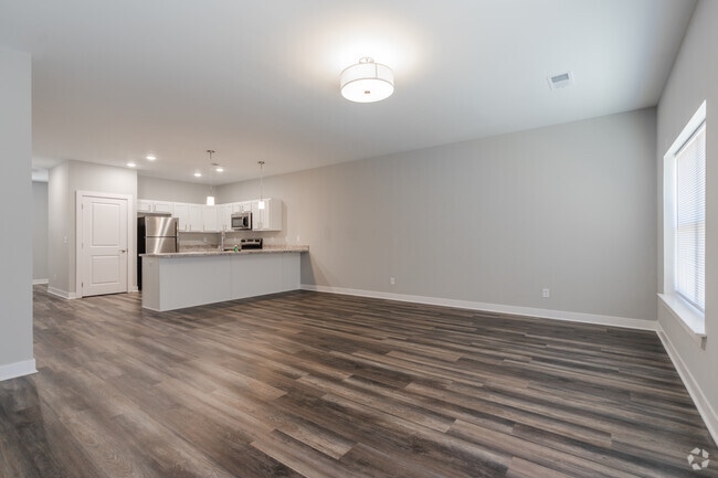 3BR, 2.5BA - 1,682SF - Living Room - Reveal Townhomes