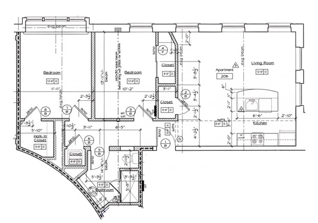 2BR/1BA - 2-Bedroom, 1-Bath