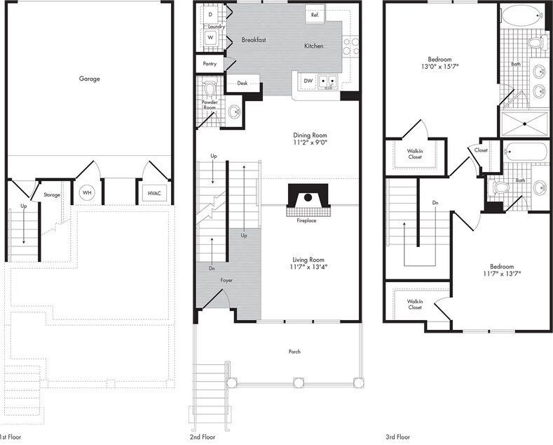 Floor Plan - The Amber