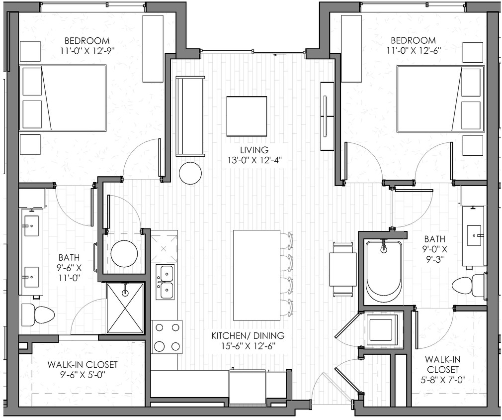 Floor Plan - Echo Mountain