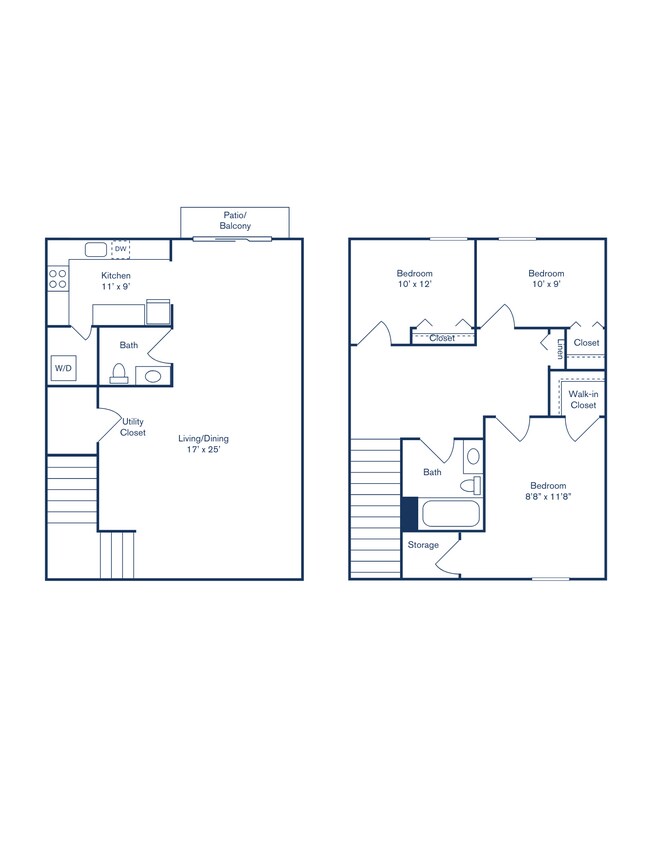 3_Bed,_1.5_Bath[1] - 3 Bedroom, 1.5 Bath