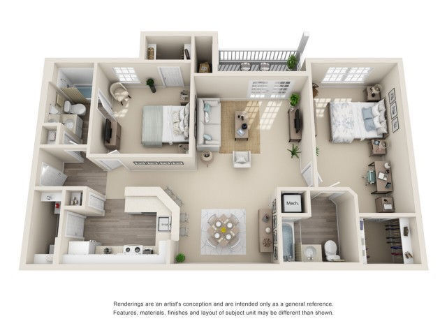 Floor Plan - The Balsam