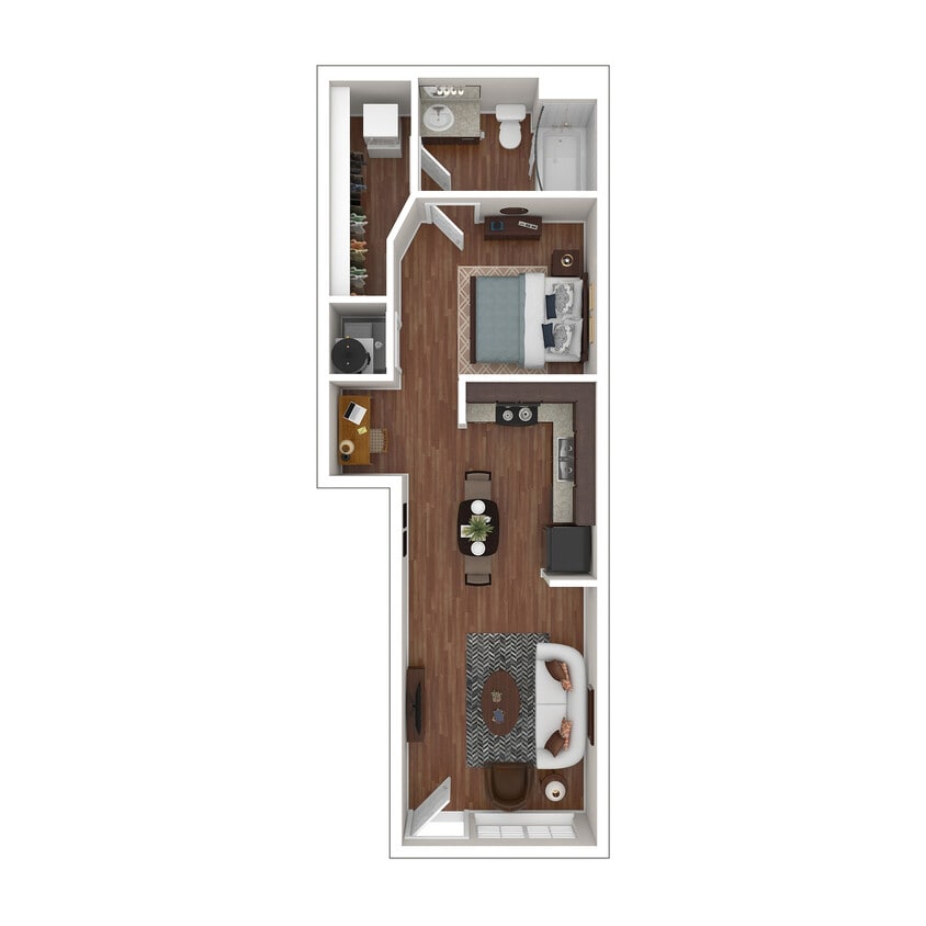 S1 3D Floor plan - S1