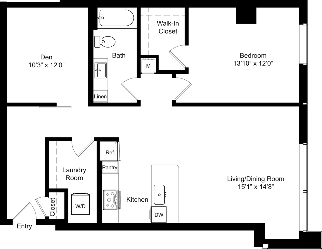 Floor Plan - A6b Level 31-36